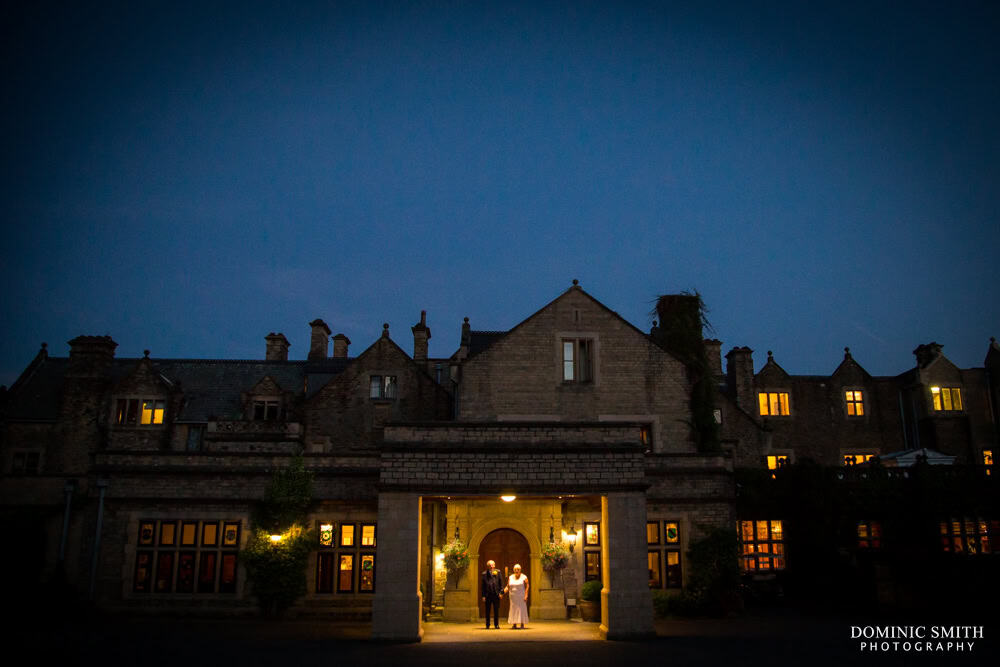 Night photo at South Lodge Hotel