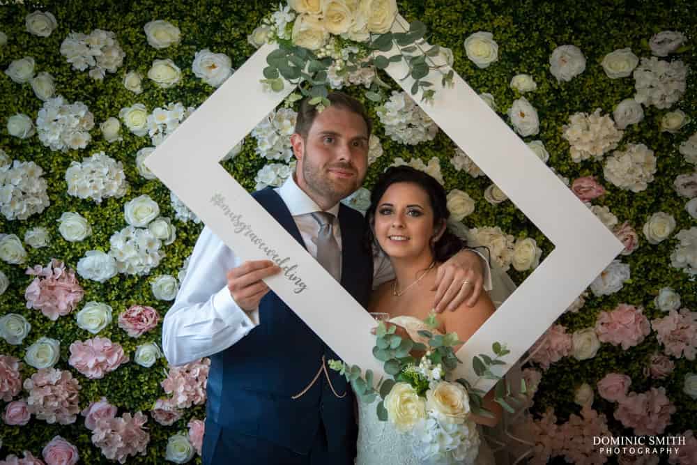 Bride and Groom at Hookhouse Farm 2