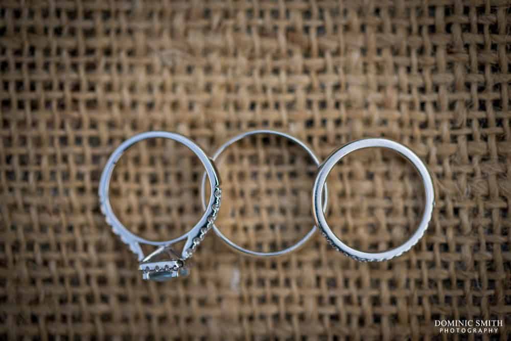 Wedding rings at Hookhouse Farm