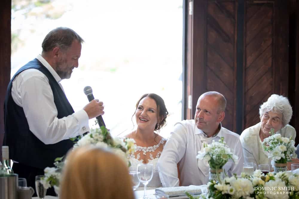 Father of the Bride speech at Blackstock Country Estate