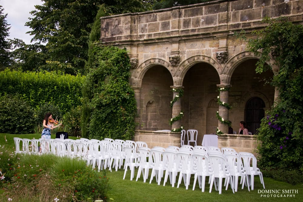 Nymans Wedding Venue Setup