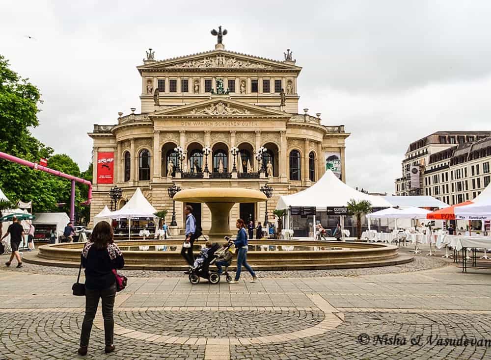 What to see in Frankfurt, the German Megapolis 17 Alte Oper, Old Opera building Frankfurt