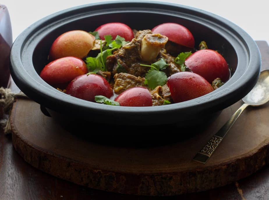 Lamb and Fresh Plum Tagine