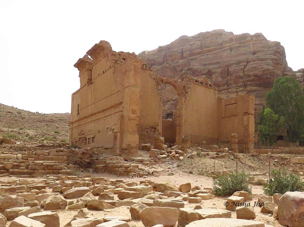 Qasr Al Bint petra jordan