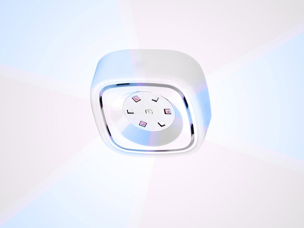 UV-C LED and UV-A LED to destroy the DNA of the bacteria to prevent reproduction