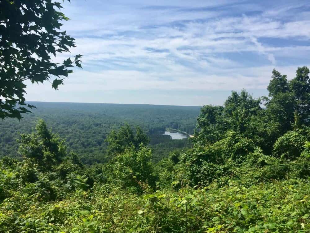 parker dam state park pa overlook