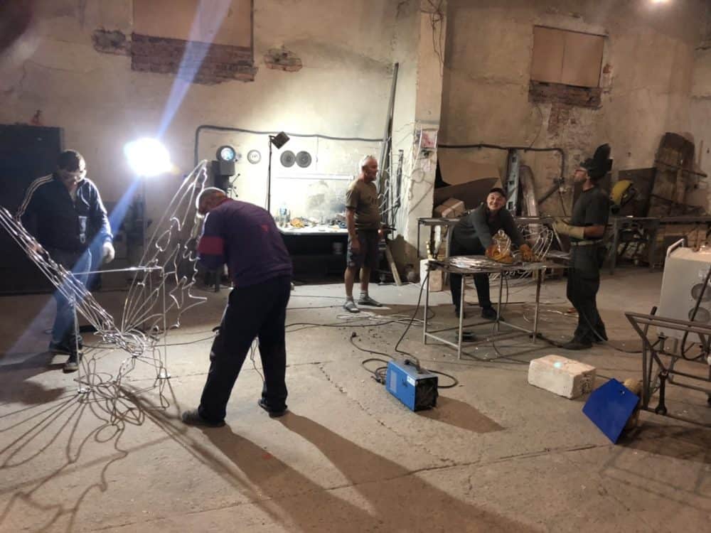 Изготовления бабочки