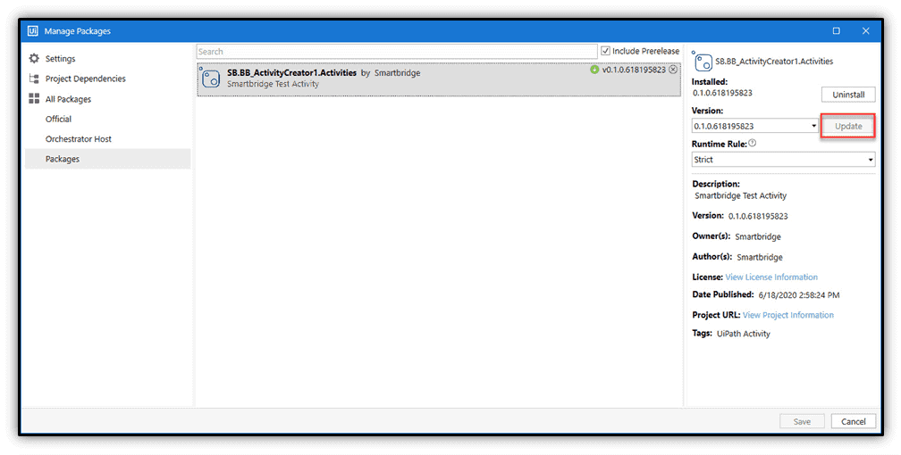How to create custom activities in UiPath