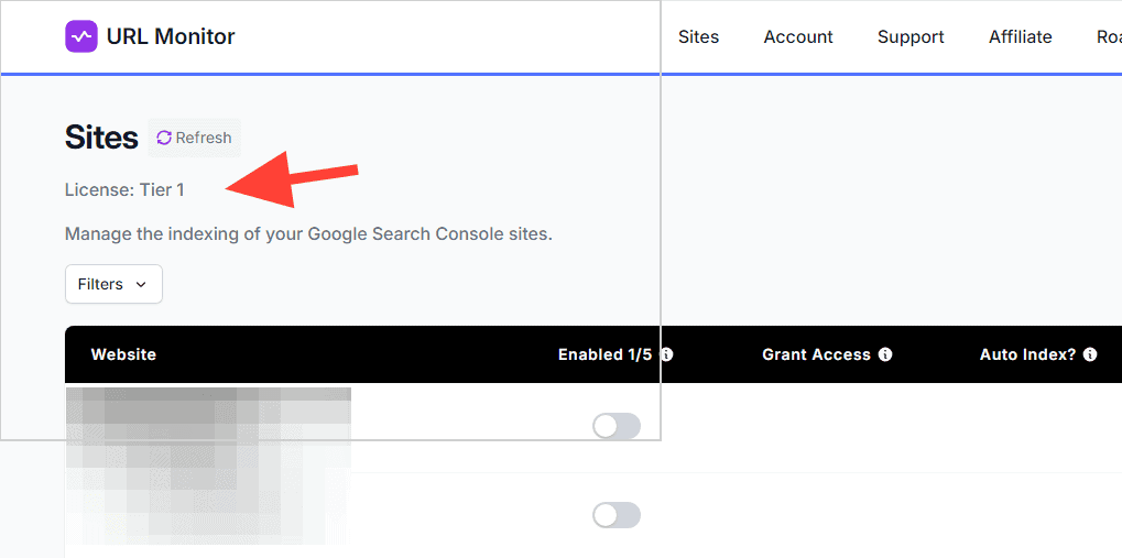 ブログ記事のインデックス登録を瞬時に!URL Monitorの使い方・機能を解説!ブロガー必須の"裏技"ツール URL Monitorをちゃんと購入できてるかどうかを確認する