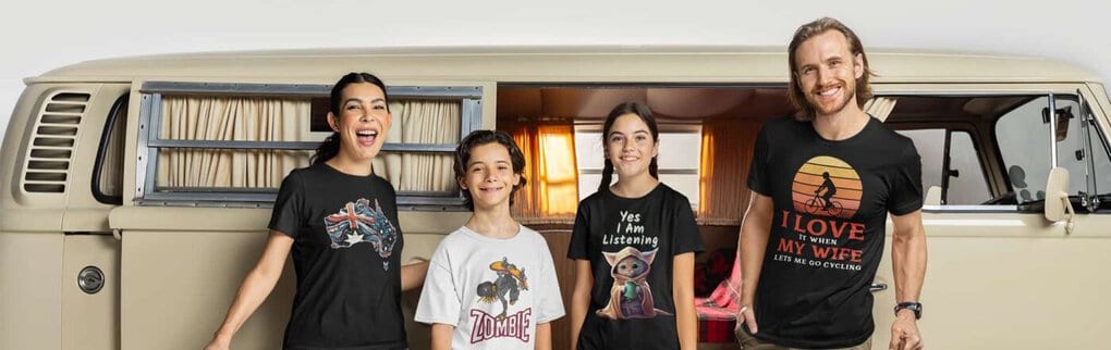 T Shirts Australia Graphic T Shirt Banner