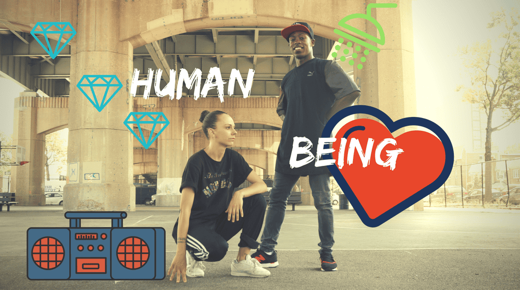 Tinman and Izaskun in Human Being