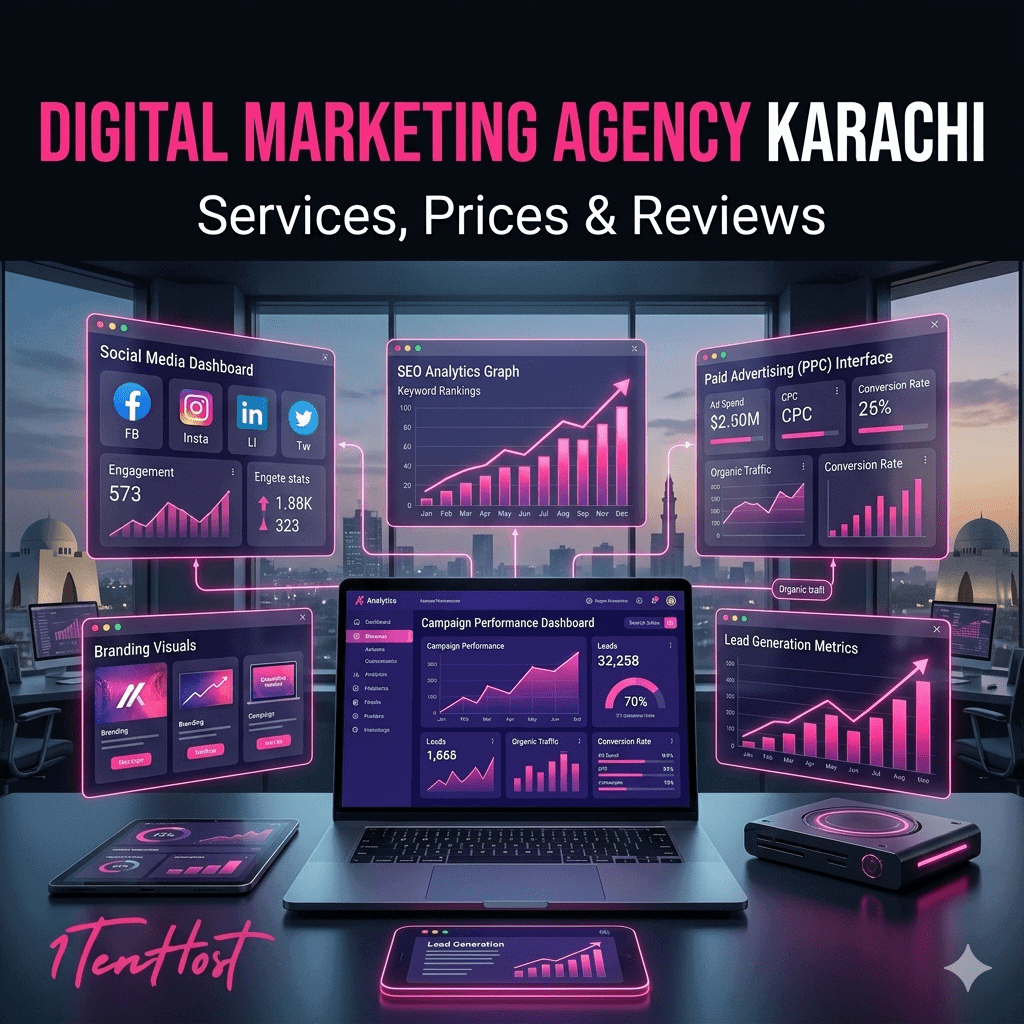 Digital Marketing Agency in Karachi – Services, Prices & Reviews