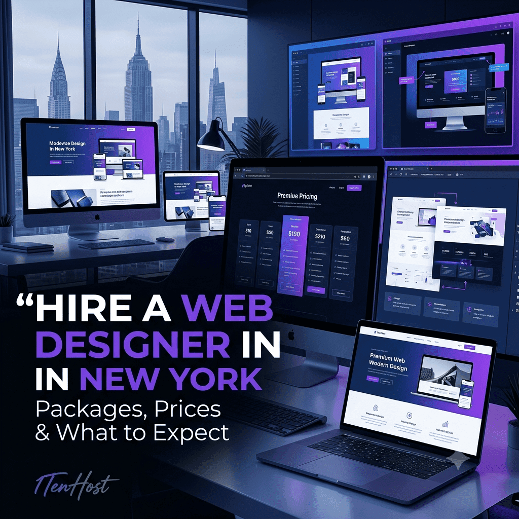 Hire a Web Designer in New York, Packages, Prices & What to Expect
