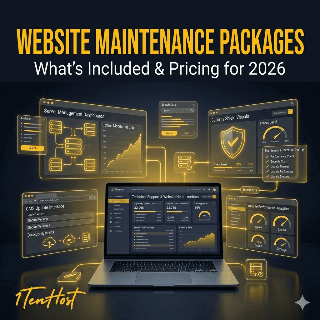 Website Maintenance Packages & Pricing – What’s Included in 2026