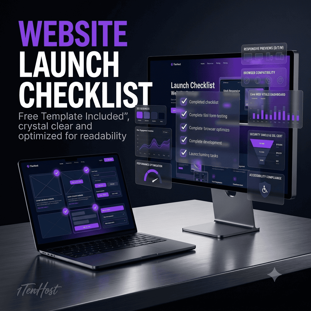 Website Design Checklist Before Launch (Free Template Included)