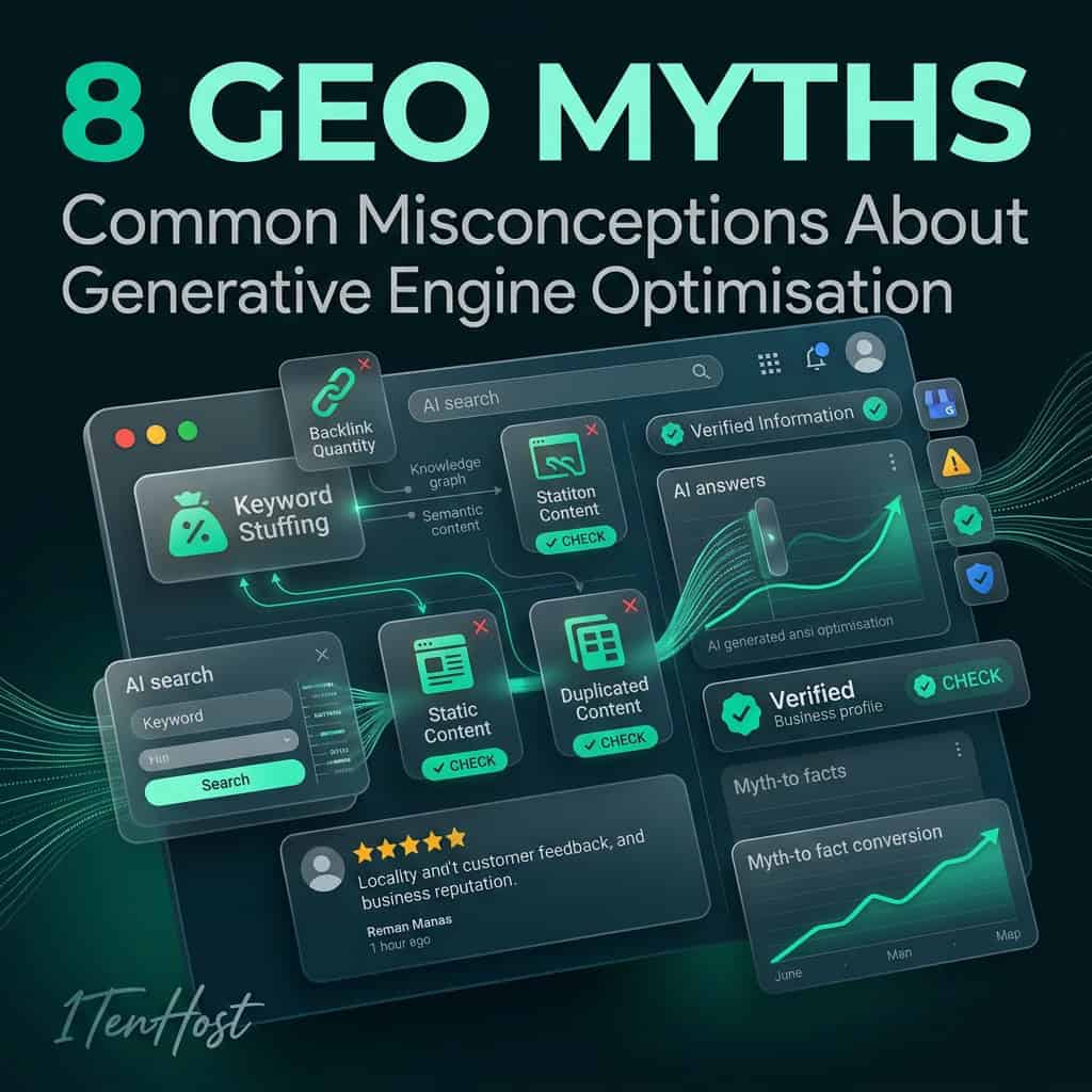 GEO Myths: 8 Common Misconceptions About Generative Engine Optimisation