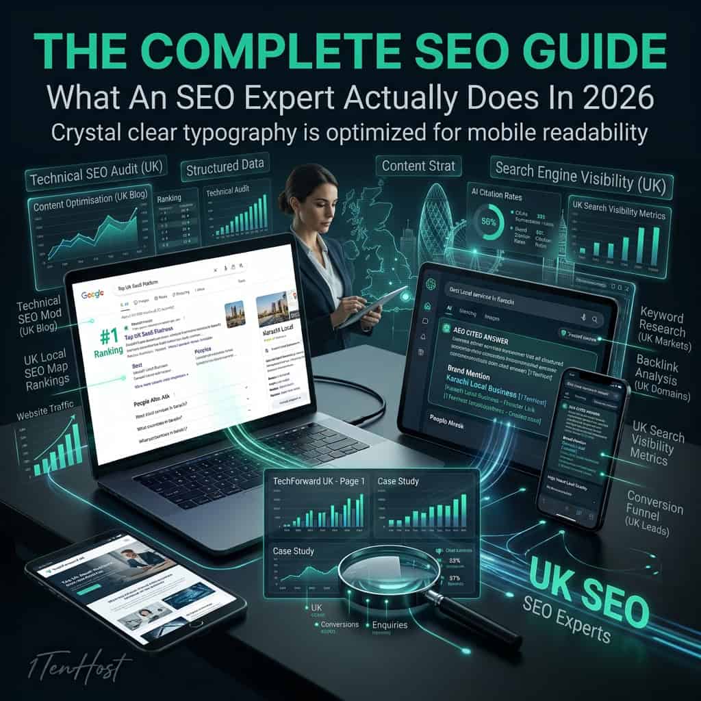 The Complete SEO Guide for UK Businesses: What an SEO Expert Actually Does (2026)