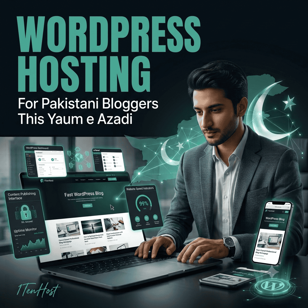WordPress Hosting for Pakistani Bloggers This Yaum-e-Azadi