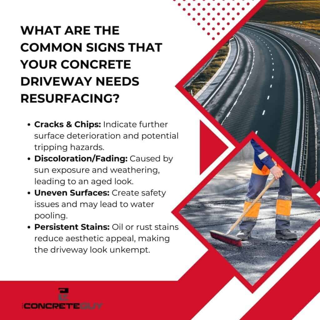  Common Signs That Your Concrete Driveway Needs Resurfacing