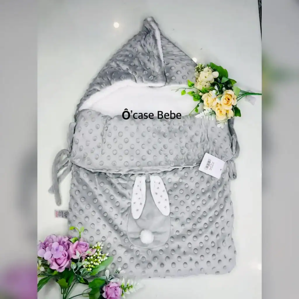 Gigoteuse bébé douce motif étoiles, turbulette hiver chaud 0-6 mois, Ocasebebe