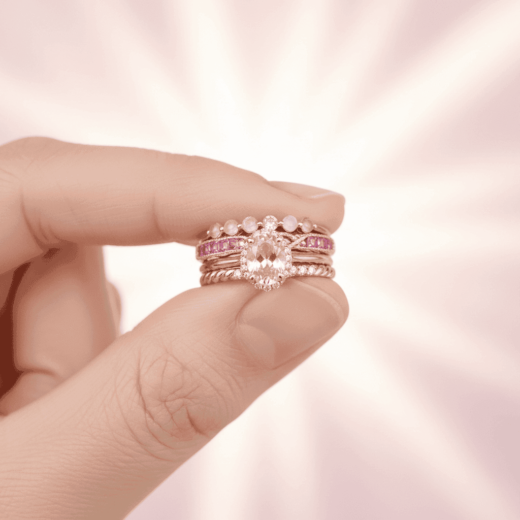 pinky rings stack
