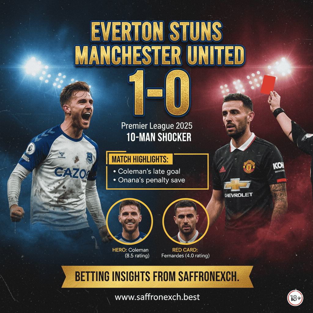 Everton stuns Manchester United