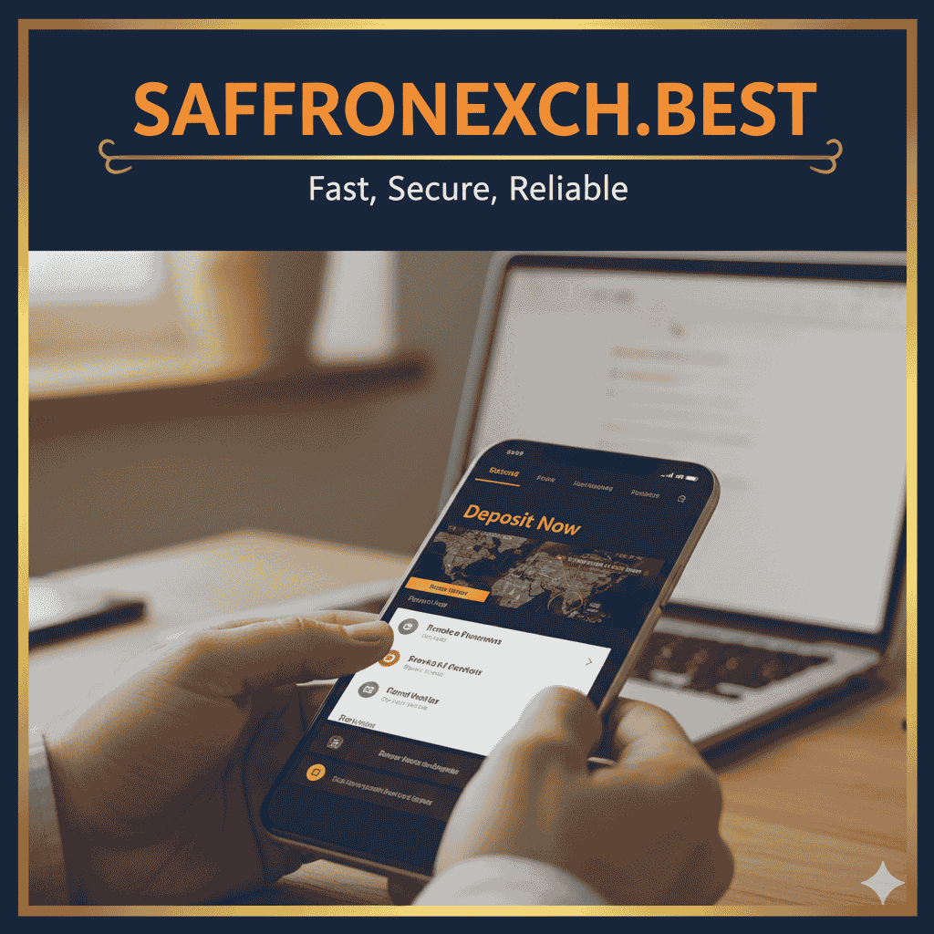 SaffronExch deposit section image