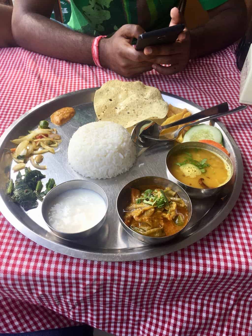 Dal Bhat in Pokhara