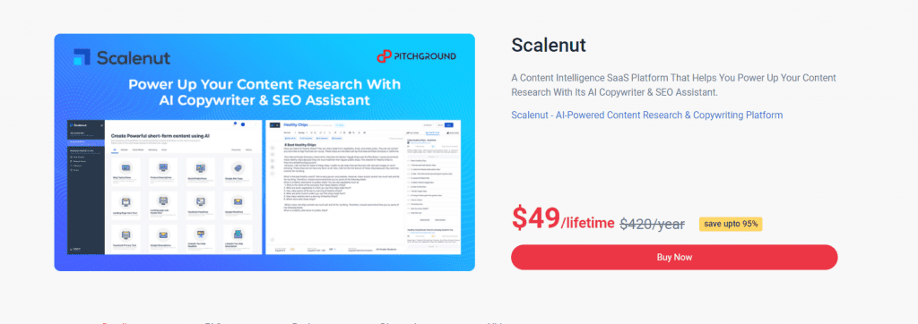 Scalenutの使い方・AIで記事を自動作成する方法を解説【使用者レビュー】 Scalenut オファー