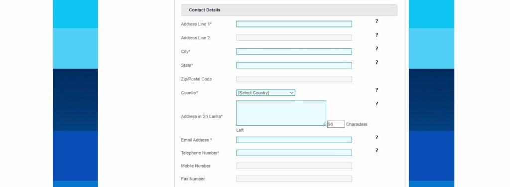 New and Improved Online Sri Lanka ETA Application Process 10 Sri Lanka ETA application process, eVisa application