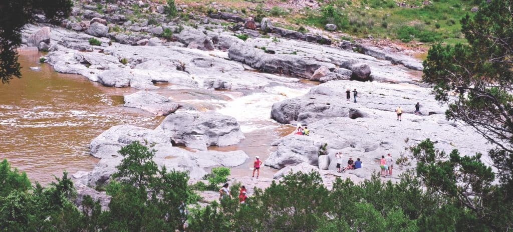 Pedernales Falls State Park.