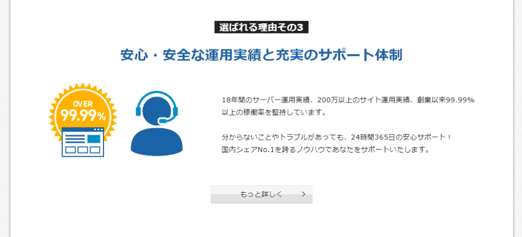 エックスサーバー 実績