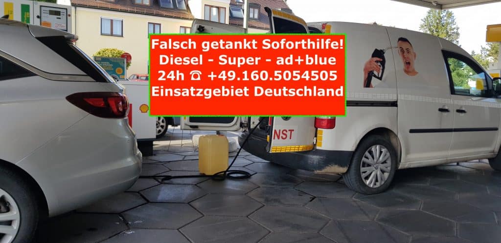 Opel falsch getankt