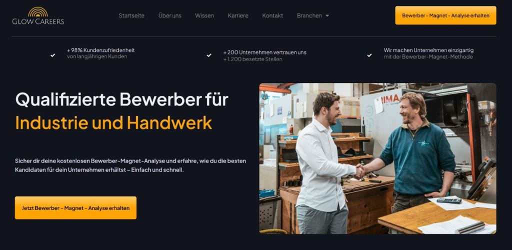 glow careers - beste personalmarketing agentur schweiz