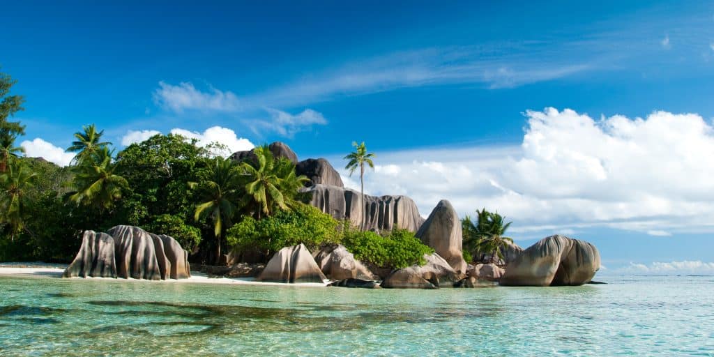 Anse Source d'Argent is not only the most famous beach la digue island in seychelles