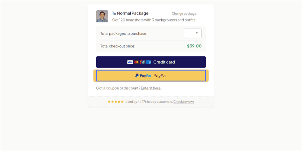 【商用利用OK】AIアバター画像を作れるHeadshotProとは?使い方や料金・注意点 PayPalでHeadshotProの料金を支払いましょう。日本からでも安全に支払うことができます。