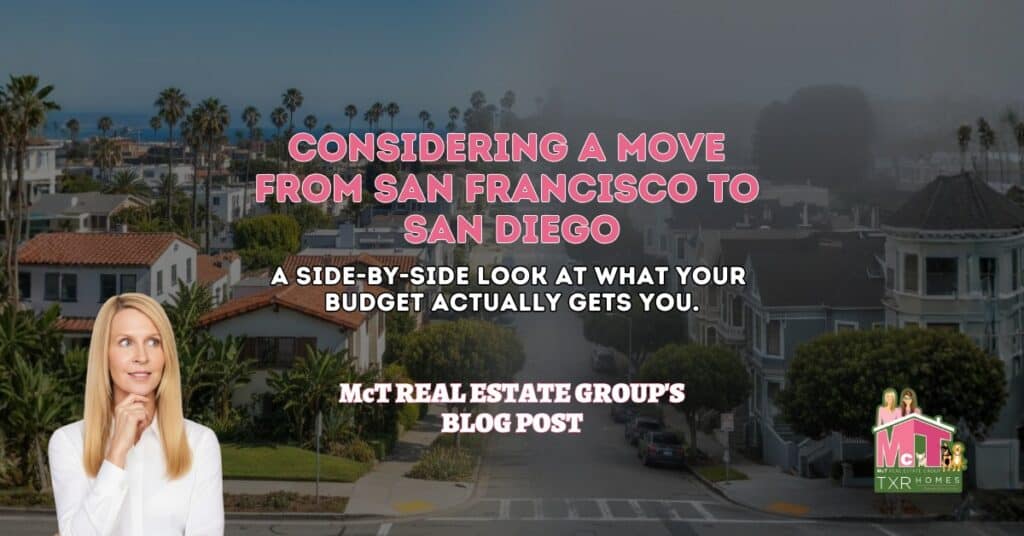 Considering a Move From San Francisco to San Diego - Featured Image