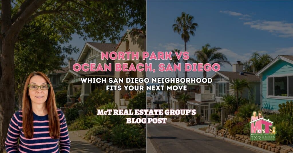 North Park vs Ocean Beach, San Diego - Featured Image