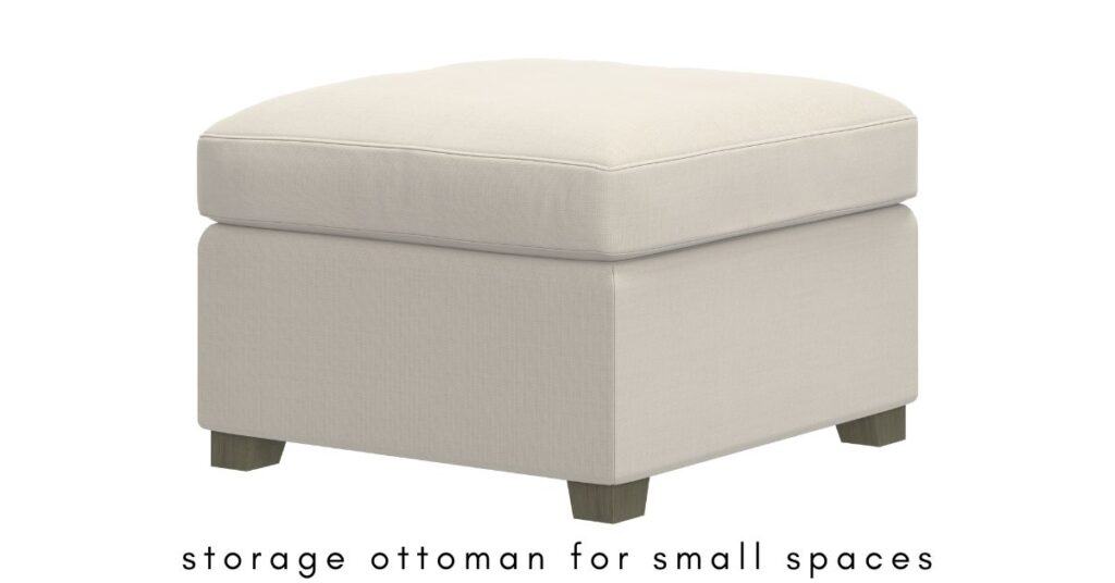 White ottoman