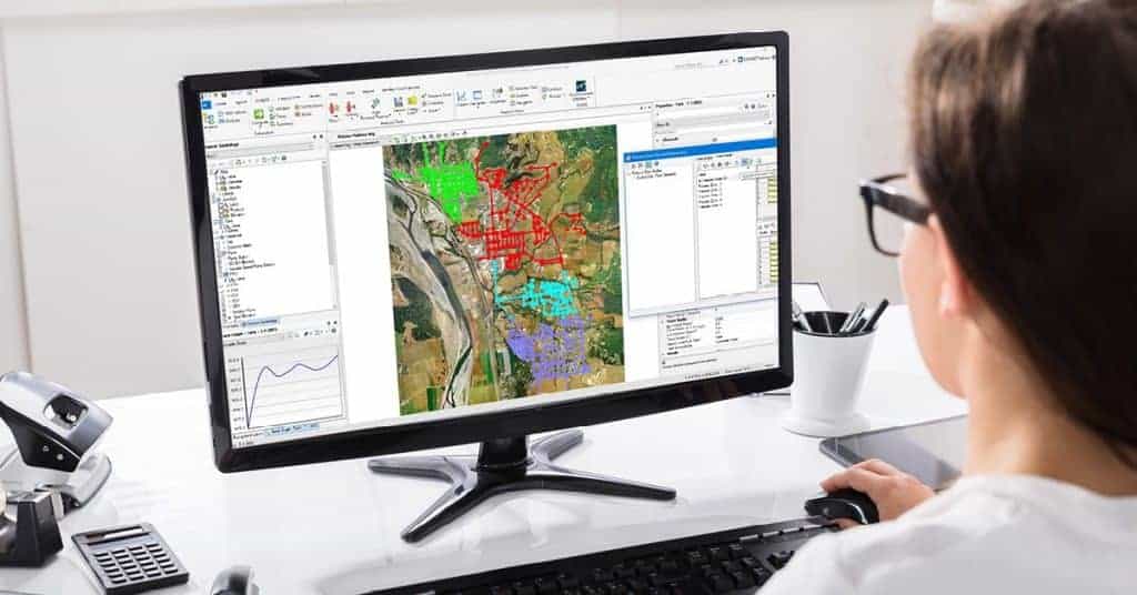 BeCAD software for water and water infrastructure management.