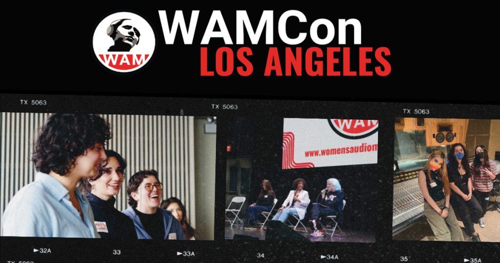 WAMCon Los Angeles music industry conference panel discussion featuring diverse musicians and industry professionals at WAMCon event.