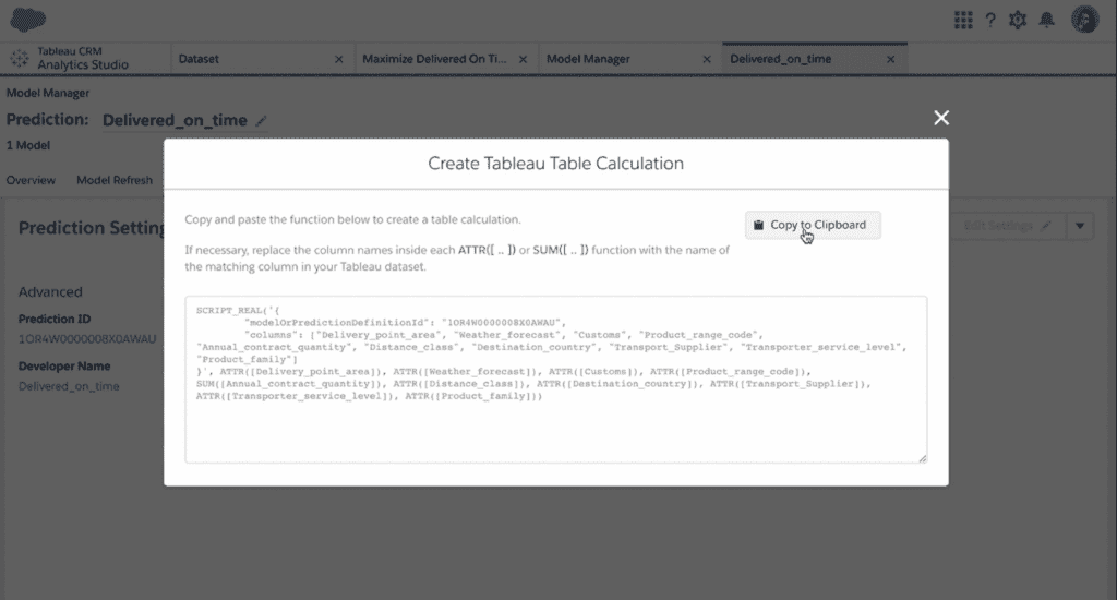 tableau einstein analytics