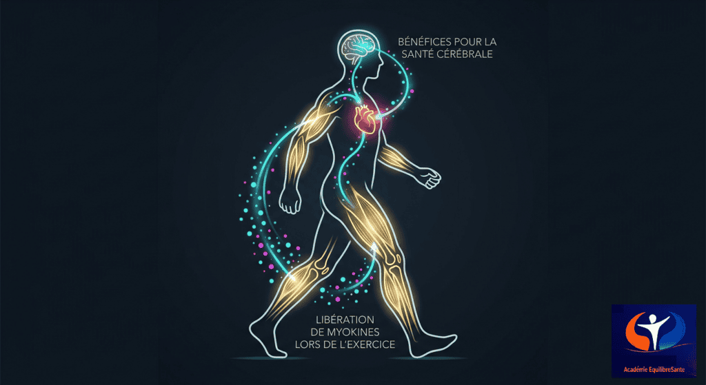 Myokines et santé ou les incroyables pouvoirs cachés de vos muscles en mouvement