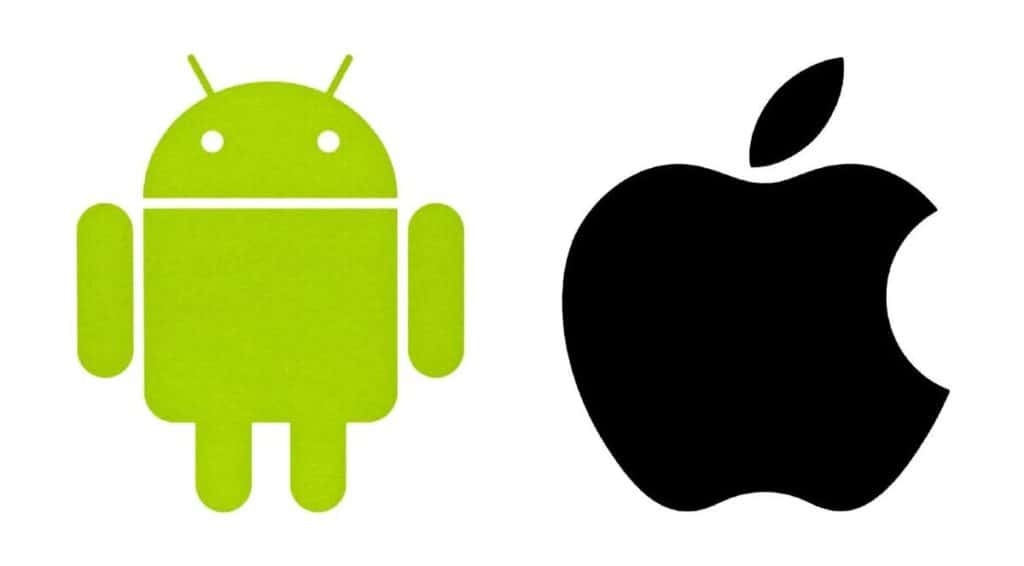 iOS or Android 