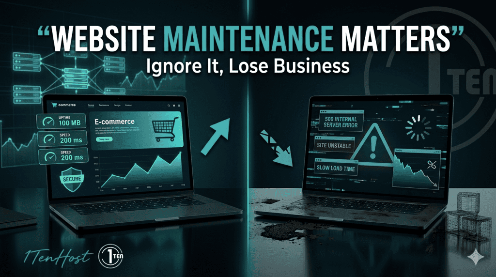 Why Website Maintenance Is Critical for Business, What Happens If You Ignore It