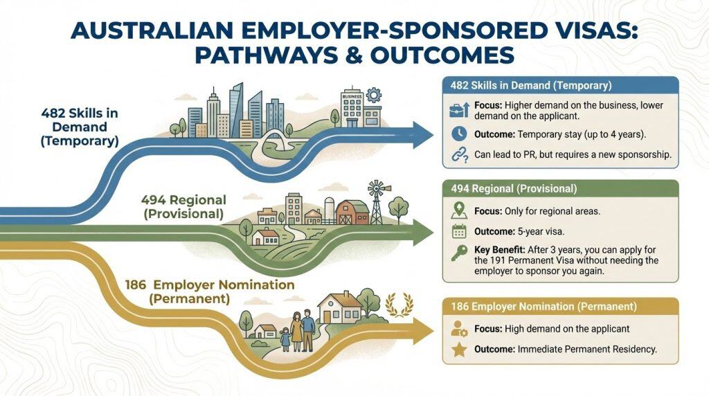 Understanding the Three Types of Sponsorship Visas
