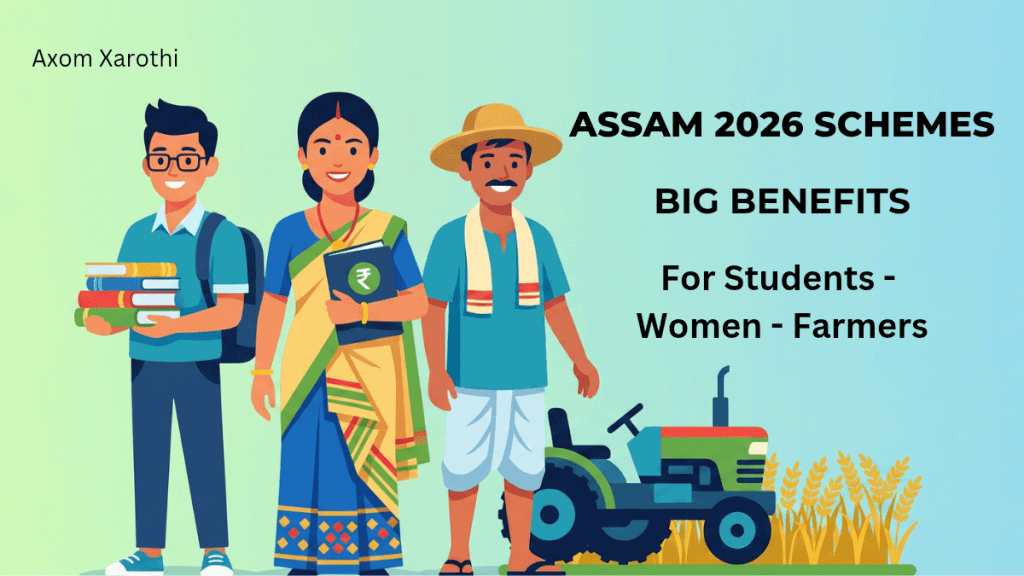 Top 10 Assam Government Schemes in 2026 for Students, Women and Farmers