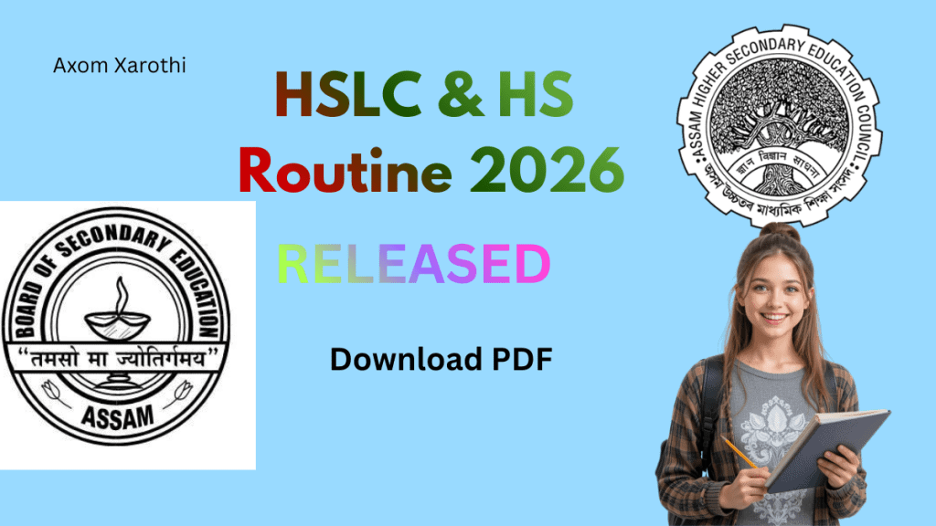 HSLC HS Exam Routine 2026