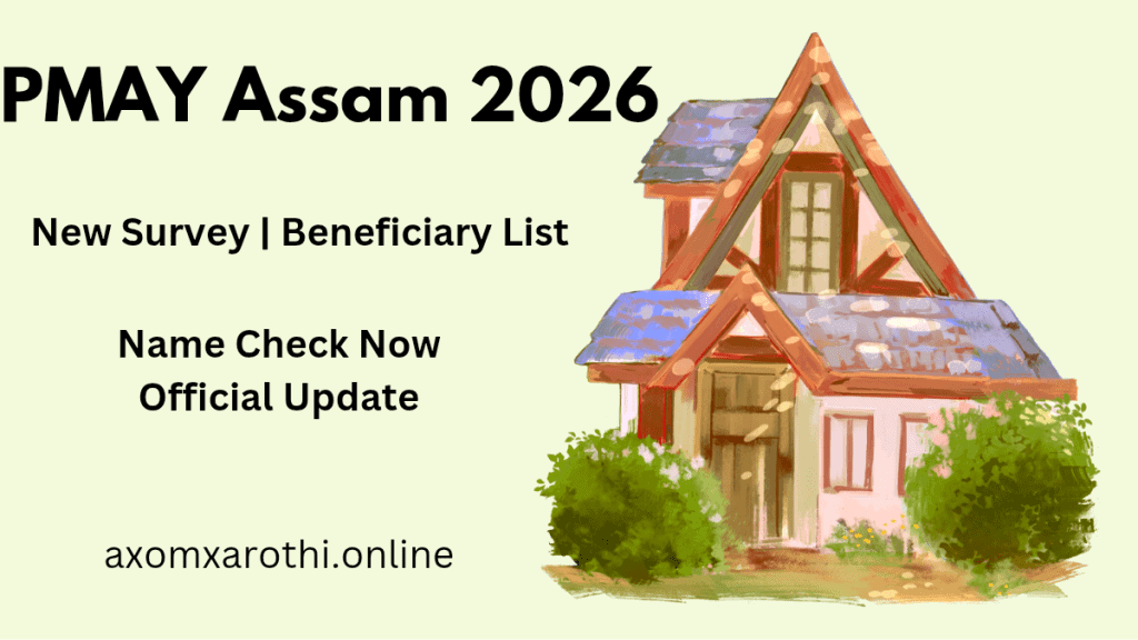 PM Awas Yojana Assam New Survey 2026