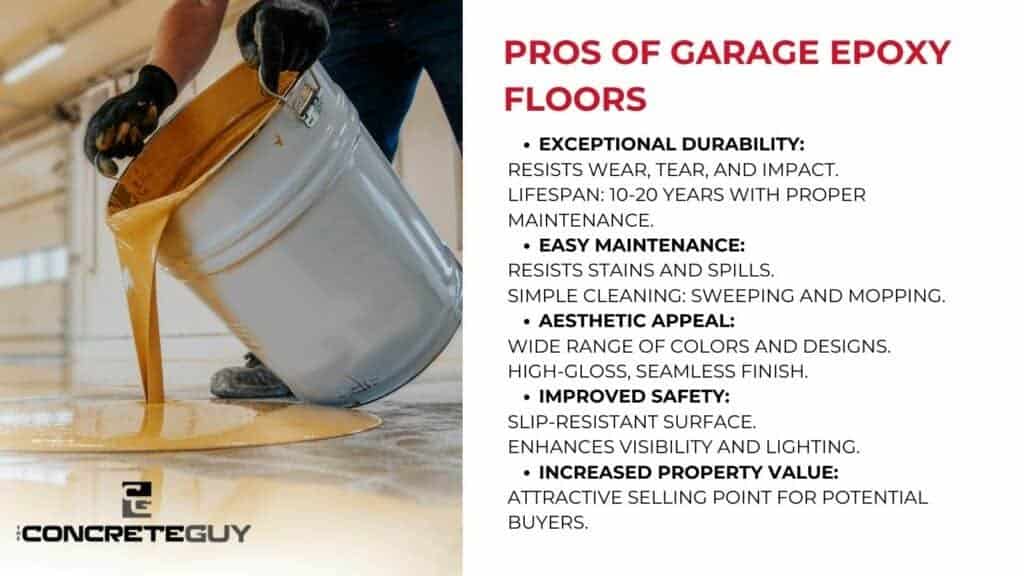 Pros of Garage Epoxy Floors